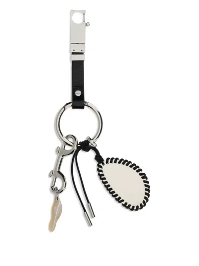 Benedetta Bruzziches Women Chatelaine Petite Miroir Keychain In Gold