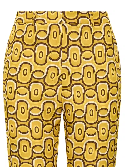 Maliparmi Hose Mit Rolling Chain-print In Yellow