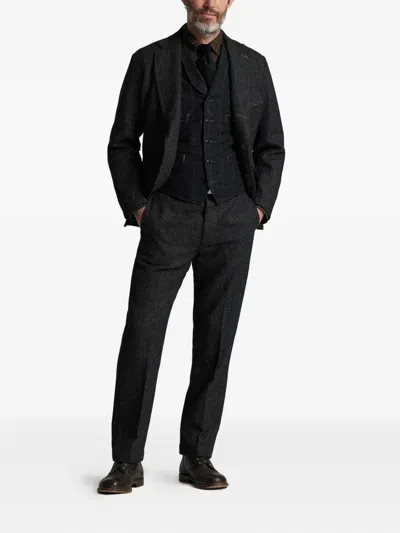 Rrl Weste Mit Schalkragen In Brown