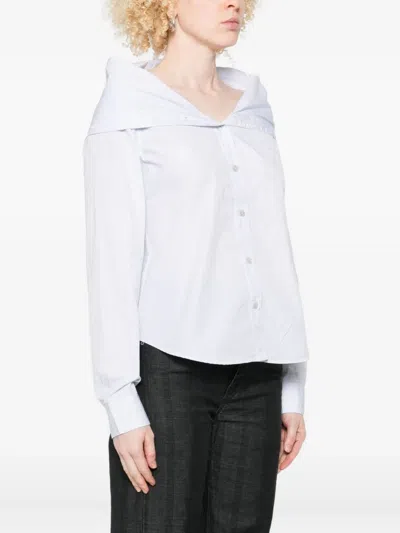 Our Legacy "kaonashi" Shirt In White