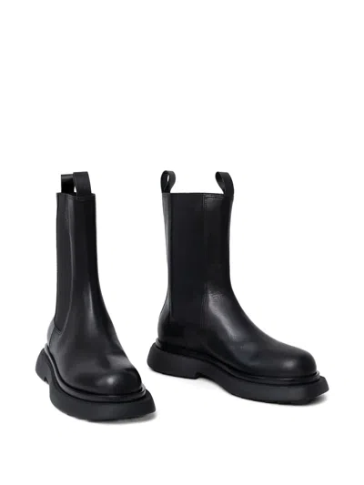 3juin Pull-tab Boots In Black