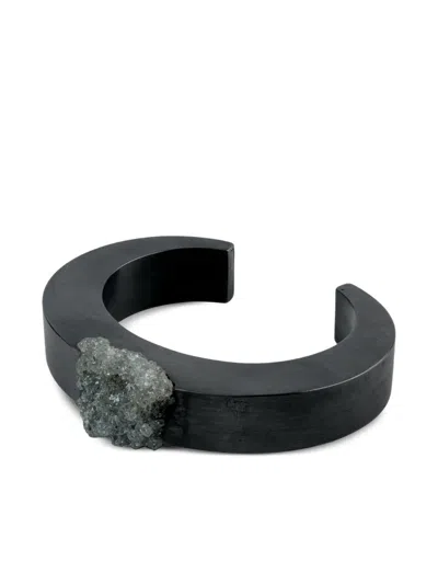 Parts Of Four Armband Mit Sichelmond-quarz In Black