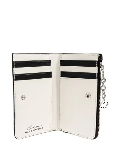 Marc Jacobs X Derrick Adams Dice-charm Wallet In Black