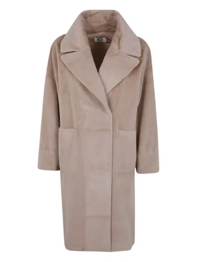 Betta Corradi Pocket Coat In Brown