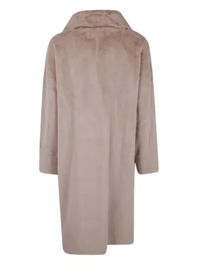 Betta Corradi Pocket Coat In Brown