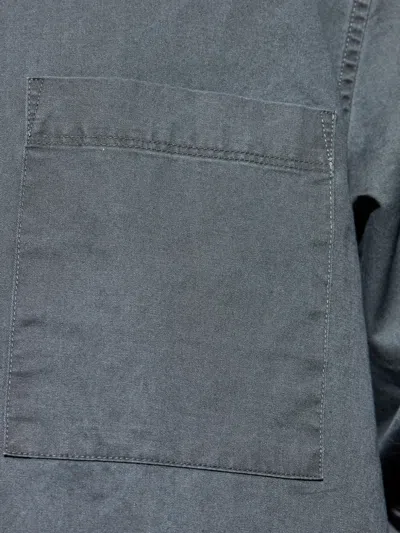 Samsoe & Samsoe Sataka Pocket Button Shirt In Blue