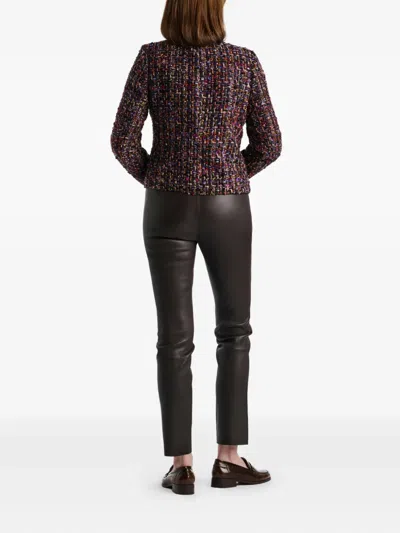 Weill Paris Tweed Button Jacket In Multi