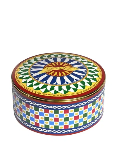 Dolce & Gabbana Patterned Box (12cm X 6.8) In Multi