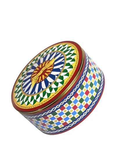 Dolce & Gabbana Patterned Box (12cm X 6.8) In Multi