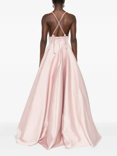 Solace London Avallon Maxi Dress In Pink