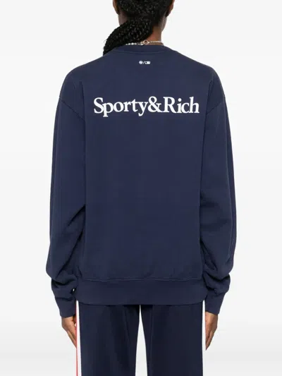 Sporty And Rich Sporty & Rich Sweaters In Blue