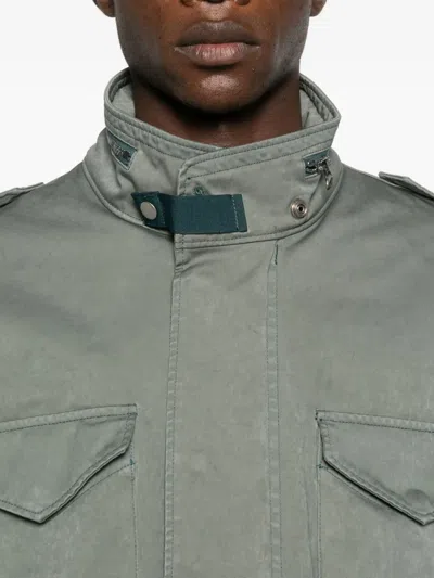 Ten C Flap-pocket Jacket In Gray
