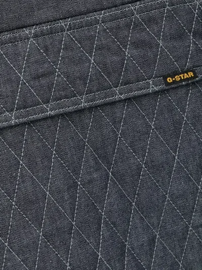 G-star Raw Quilted Jacket In Blue