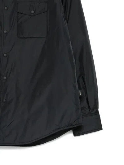 Aspesi Giles Casual Jacket In Black Polyester In Black