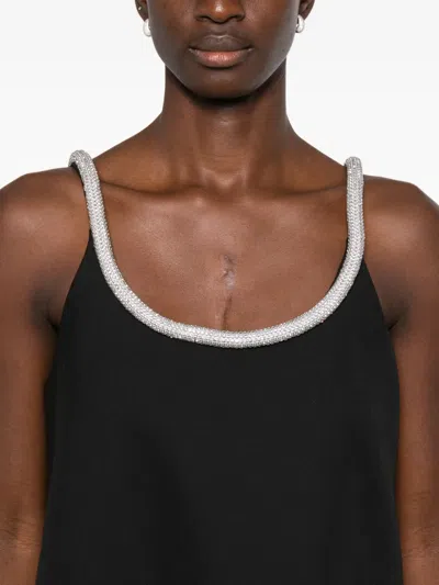 A字贴花迷你连衣裙