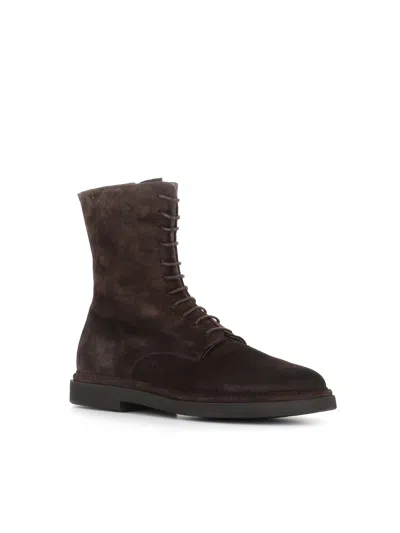 Alexander Hotto Lace-up Boot 68636 In Burgundy