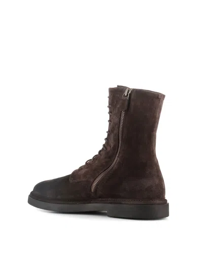 Alexander Hotto Lace-up Boot 68636 In Burgundy