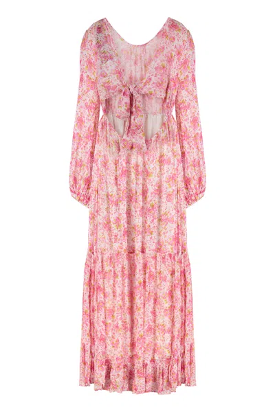 Bytimo Viscose Dress In Pink