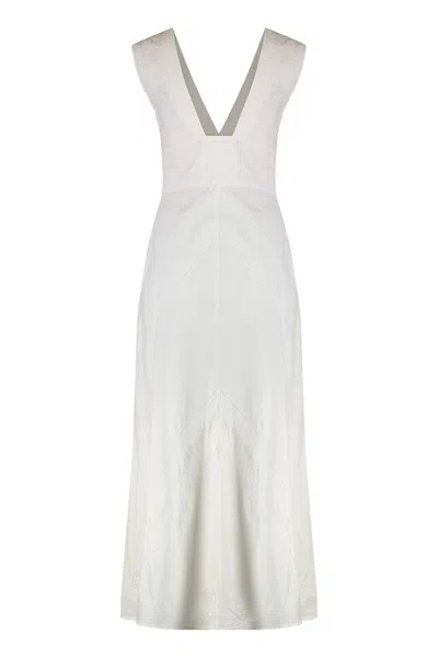 Kristina Ti Cotton Dress In White