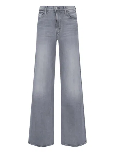 Mother The Twister Heel Jeans In Gray