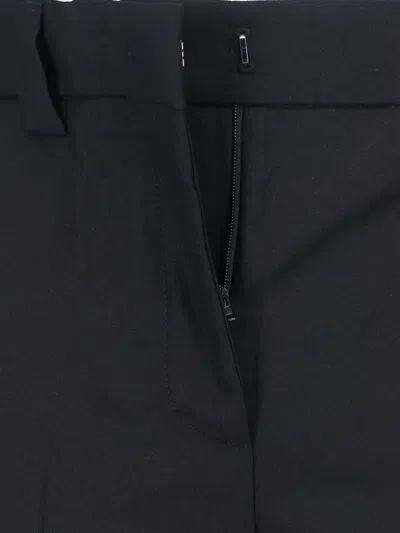 Incotex Wide Leg Trousers Button Detail In Blue