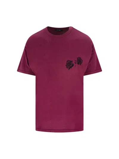 Willy Chavarria Proverb Easy T-shirt In Red