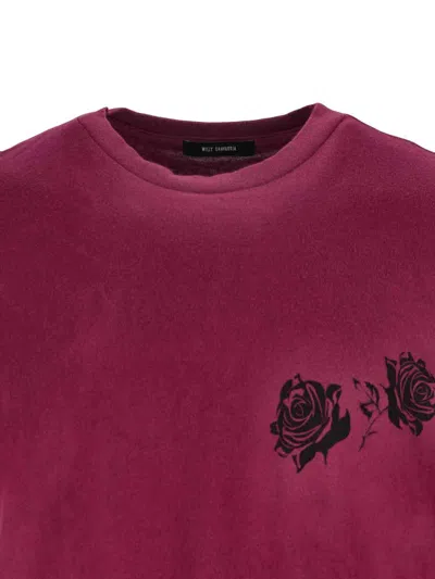 Willy Chavarria Proverb Easy T-shirt In Red