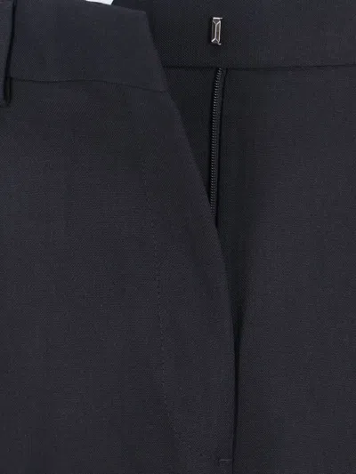 Filippa K Darcey Pinstripe Trousers In Blue