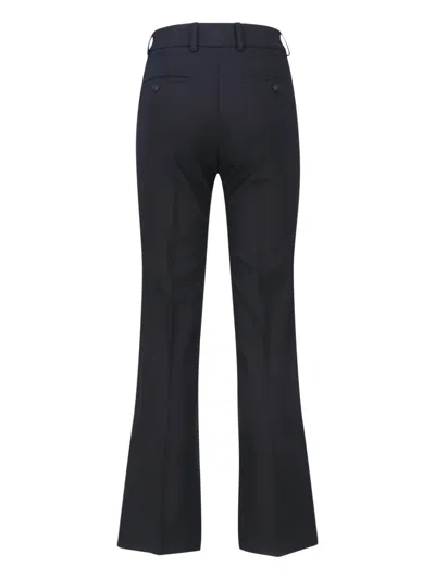 Incotex Virgin Wool Trousers In Black