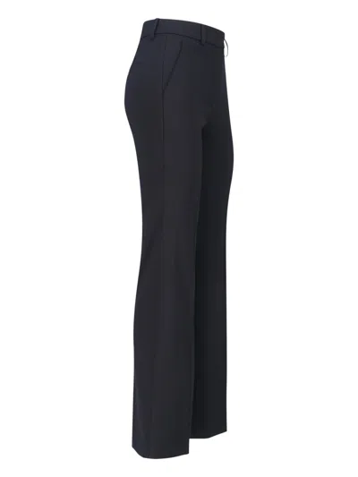 Incotex Virgin Wool Trousers In Black