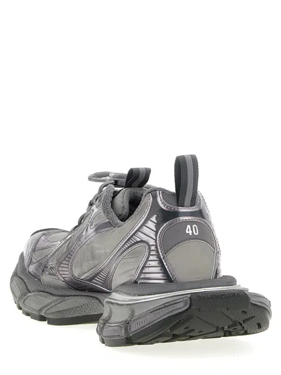 Balenciaga Men Grey Mesh And Polyurethane 3xl Sneakers In Gray