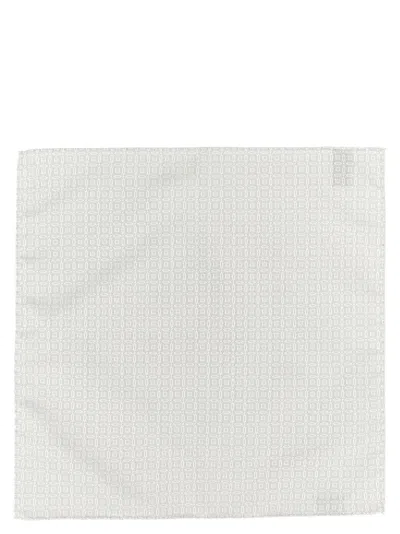 Pal Zileri 'linea Cerimonia' Pocket Clutch In Silver