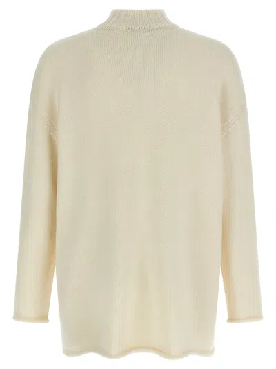 Undercover Asymmetric Hem Graphic Print Sweater In Multi