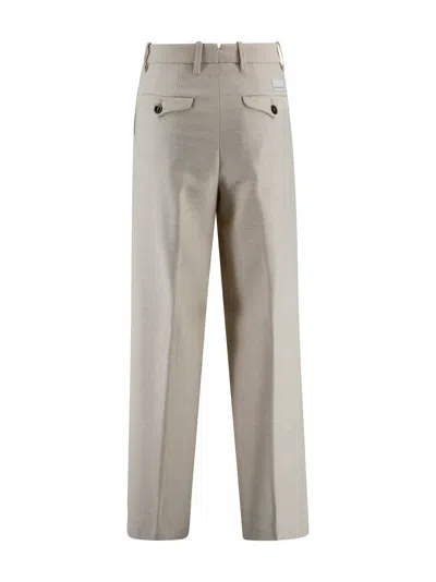 Nine In The Morning Trousers In Neutral