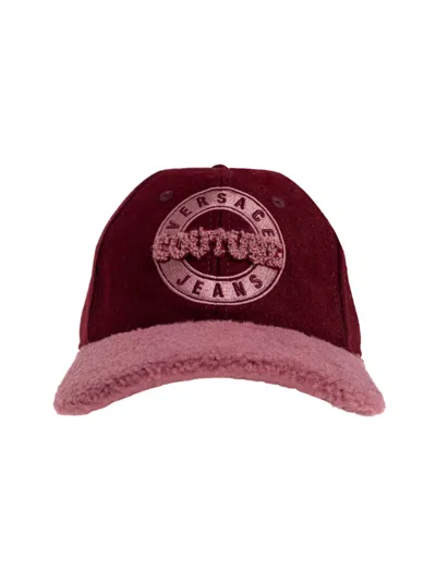 Versace Jeans Couture Baseball Cap In Pink