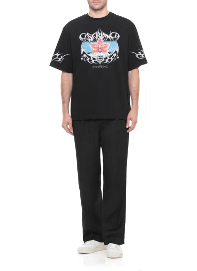 Casablanca Men's Galactic Connection T-shirt In Black