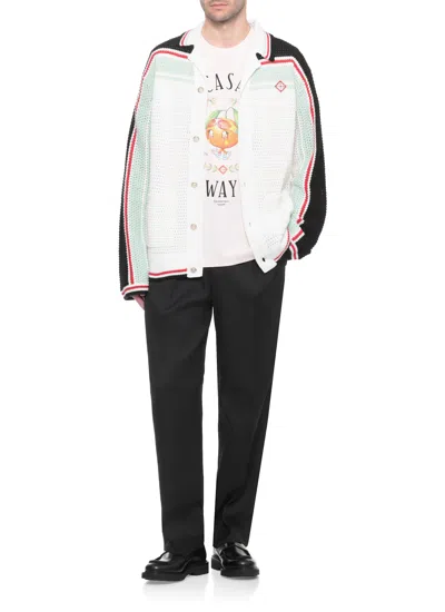 Casablanca Casa Way Orange Mascot Short Sleeve T-shirt In Pink