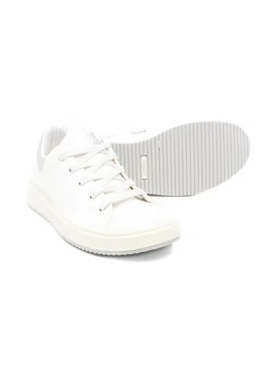 Primigi Leather Sneakers In White