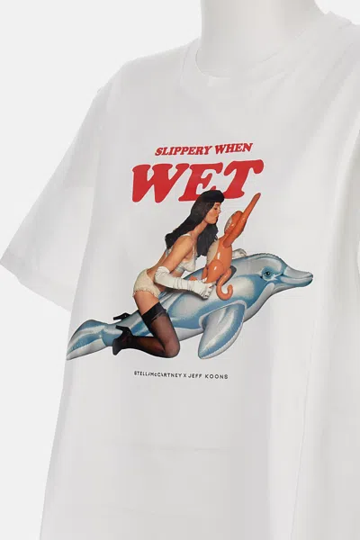 Stella Mccartney Cotton T-shirt In Multi