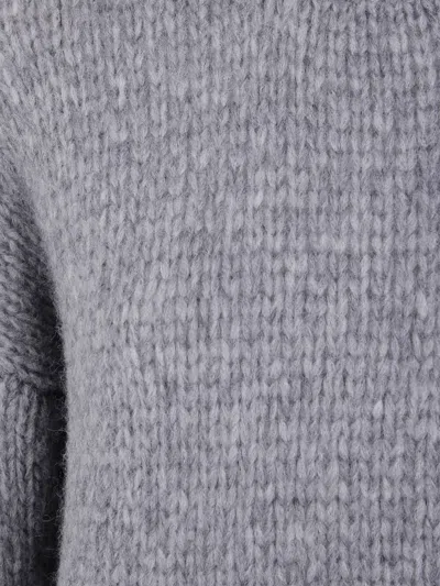 Nuur Long Sleeves Pullover In Gray
