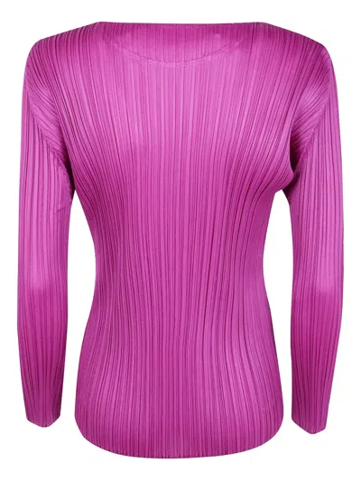 Issey Miyake Monthly Colors: September Top In Pink