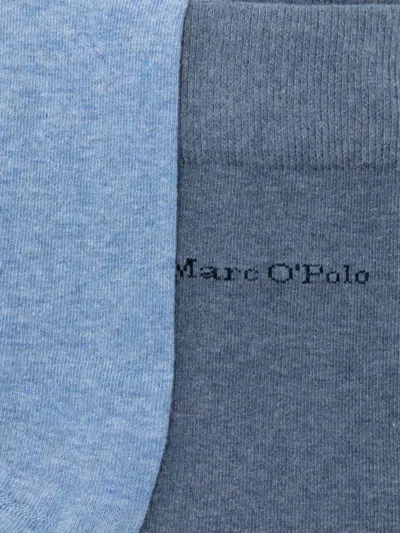Marc O'polo Logo-intarsia Socks (pack Of Two) In Multi
