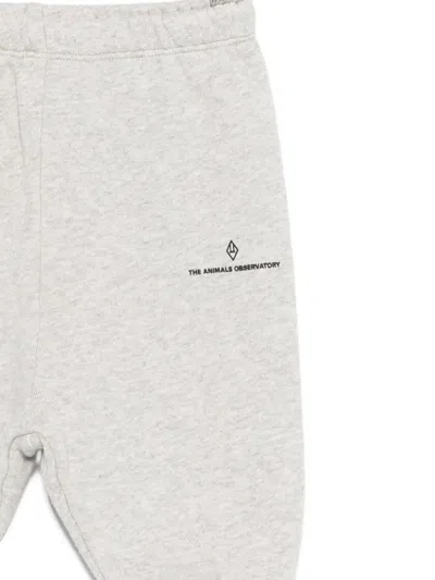 The Animals Observatory Logo-detail Sweatpants In Animal Print