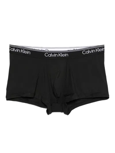 Calvin Klein Low Rise Trunk 3-pack In Black