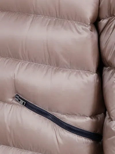 Herno Piumino Corto Con Cappuccio Staccab In Gray