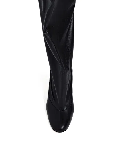 Proenza Schouler Uma Crinkled-leather Over-the-knee Boots In Multi