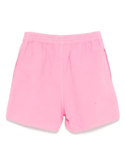 The Animals Observatory Logo-patch Shorts In Multi