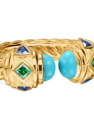David Yurman 18k Yellow Gold Renaissance® Multi-stone Ring | ModeSens