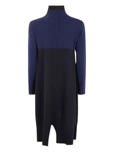 Pierantonio Gaspari Block Color Dress In Blue