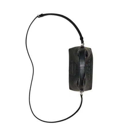 Marc Jacobs The Micro Crossbody Sack Bag In Full-grain Leatherdescription In Brown